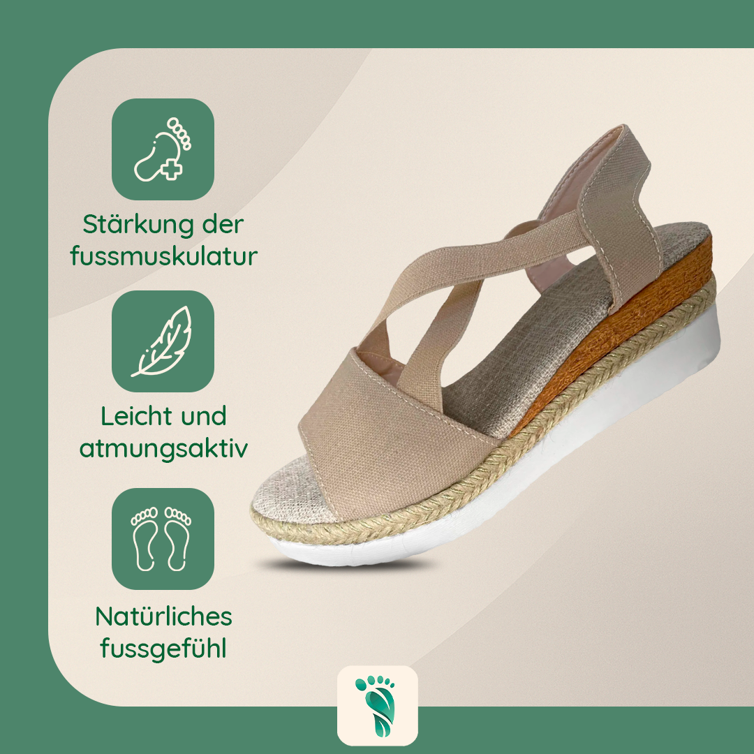 OrthoStella - ergonomische schmerzlindernde Sandalen für Damen
